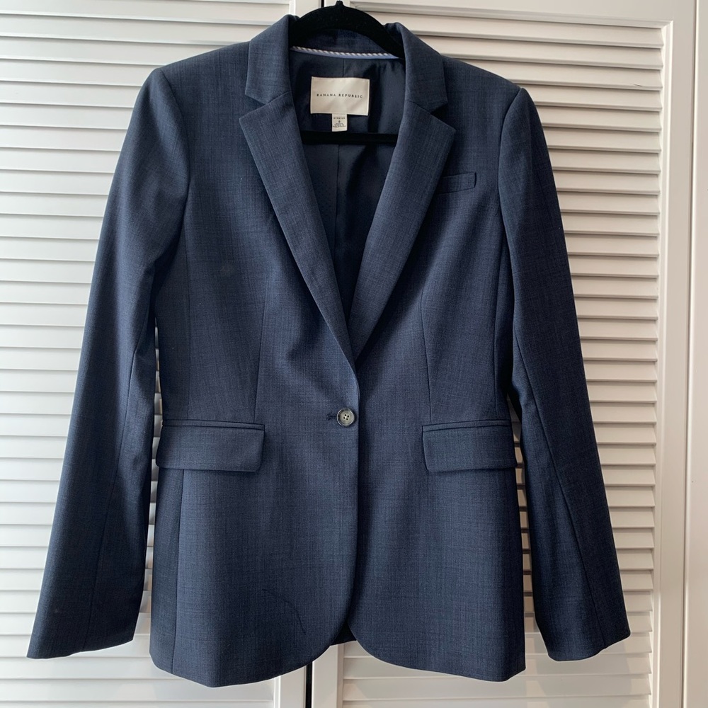 Banana Republic Blue Blazer